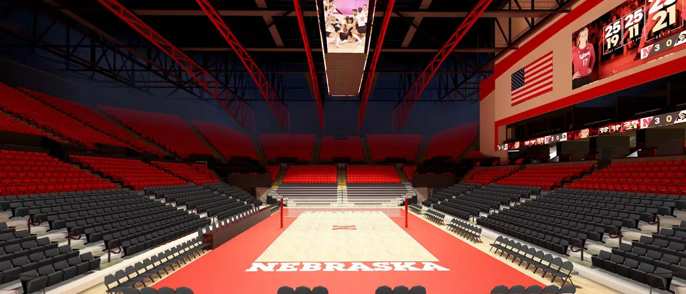 John Cook Arena in the Bob Devaney Sports Center rendering