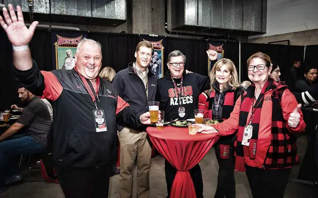 Game day hospitality Director's Cabinet members