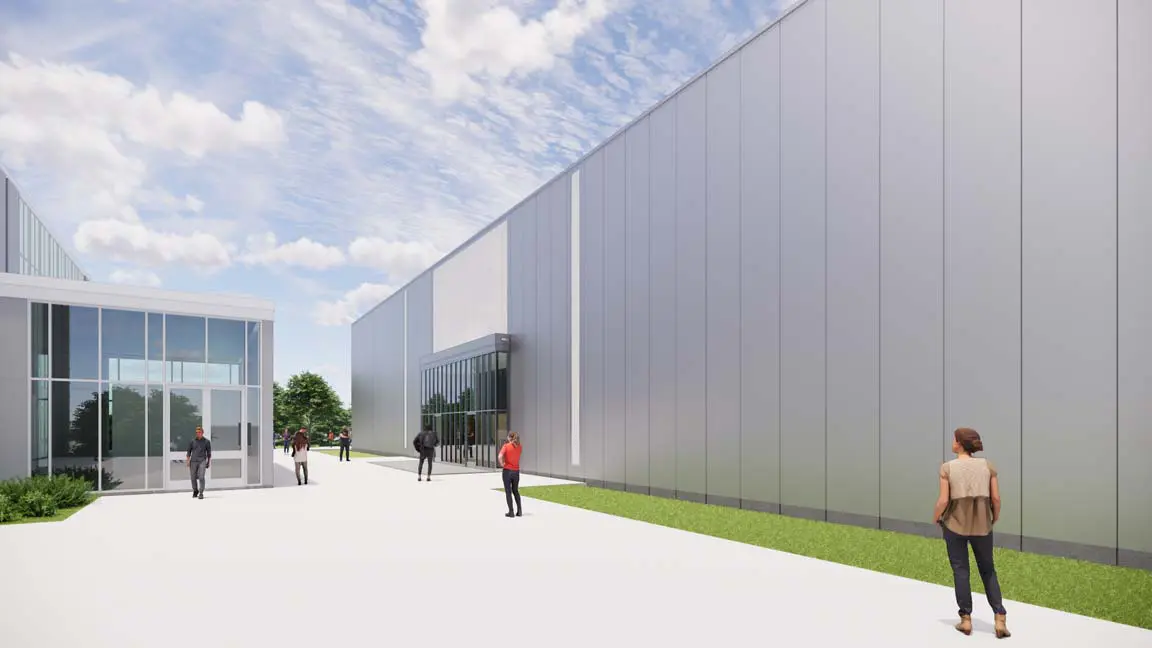 Court Sports Training Facility Rendering