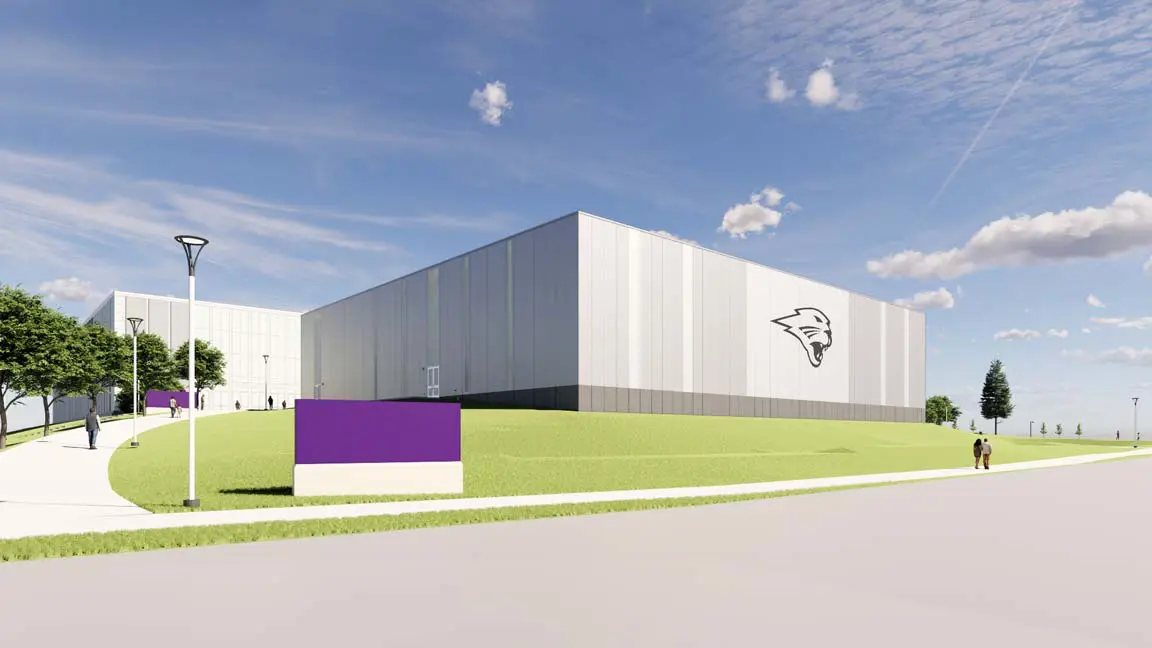 Court Sports Training Facility Rendering